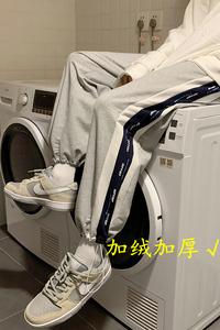 加绒加厚卫裤！爆款主推男女中性休闲运动裤NB678常规P55加绒P60图片