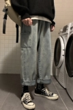 点击率11%转化8%运营一推就爆的宽松阔腿裤牛仔裤男NB38P65，男装牛仔裤，电商C303