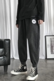 秋冬新宽松束脚牛仔裤男女中性NB78P58，男装牛仔裤，电商C303