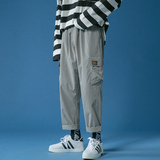 薄款工装裤2021春夏男女中性宽松休闲裤九分裤NB208P45，男装休闲裤，电商C303