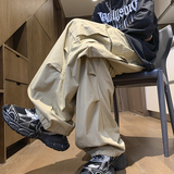 现货冰丝裤主推抖音品质大口袋工装休闲裤！宽松NB986P60控78，男装工装外套，电商C303