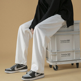 现货2W大爆主推拖地裤!男女中性宽松直筒牛仔裤纯色长裤NB628P45，男装牛仔裤，电商C303