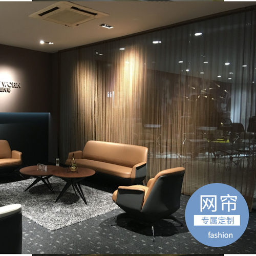 金属装饰隔断吊顶玄关墙饰围栏安全球场防护帷幔垂帘隔离网帘珠帘