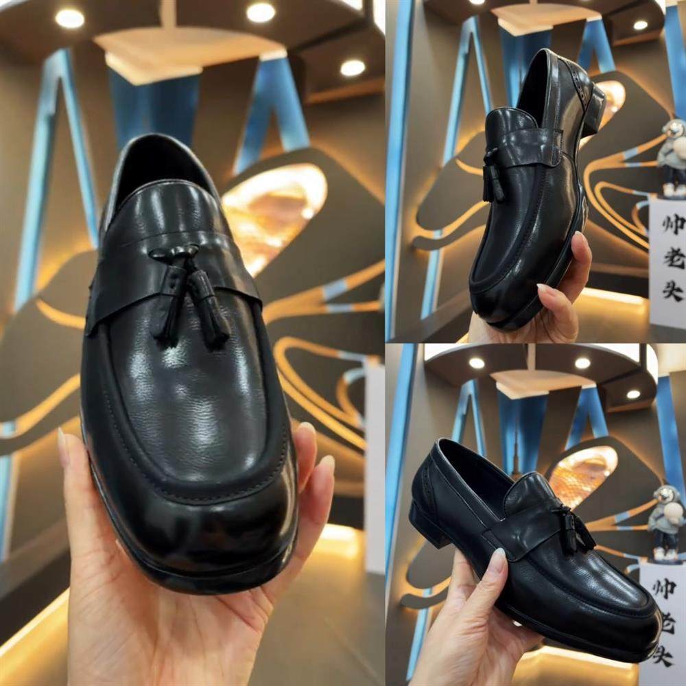新品男士真皮休闲舒适男鞋高品质时尚百搭休闲酷商务欧货豆豆鞋男,流行男鞋,乐福鞋（豆豆鞋）,淘宝优惠券,粉丝福利购,淘宝优惠卷