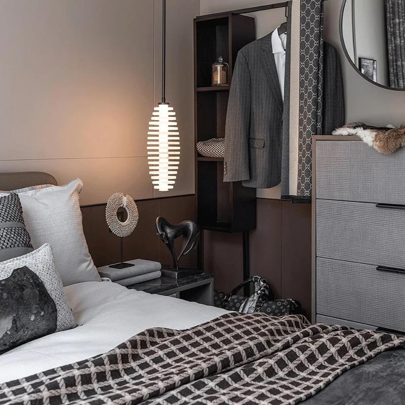 工厂直销【奢华定制】设计师2025新款样板房大平层豪宅别墅卧室床