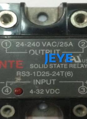 NTE固态继电器RS3-1D25-24TRS3-1D10-24TRS3-1D40-24T询价