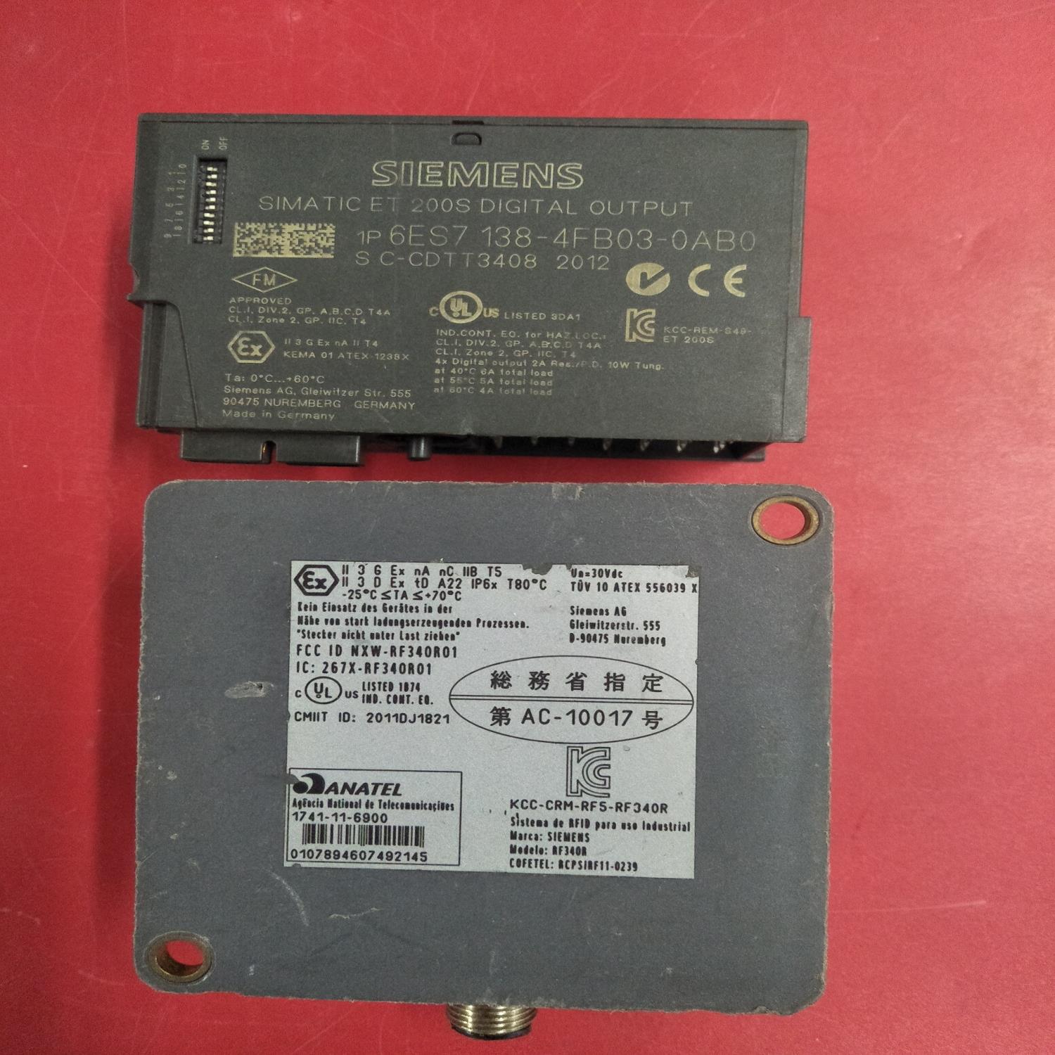 二手拆机6ES7 138-4FB03-0AB06GT2801-2AB10  RF340R 阅读器询价