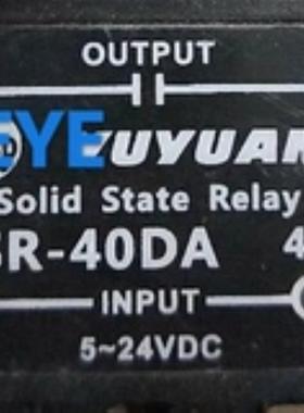 yuyuan固态继电器SSR-40DASSR-25DASSR-10DASSR-60DASSR-80DA询价