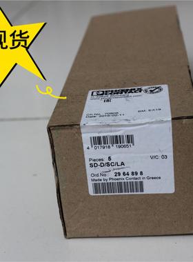 菲尼克斯phoenix正品现货孔式SD-DSCLA-2964898询价