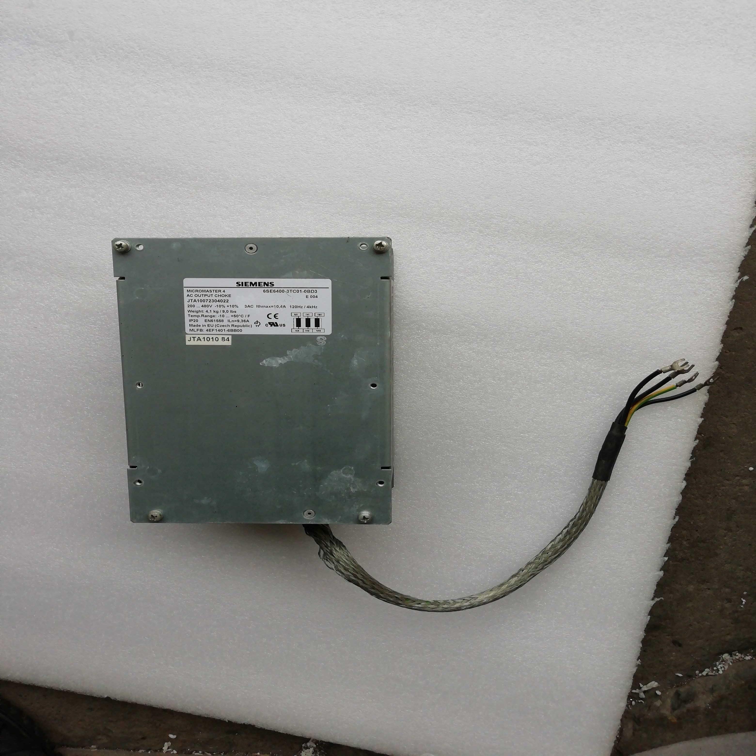 西门子M440  22kW380V输出电抗器6SE6400-3TC01-0BD3询价