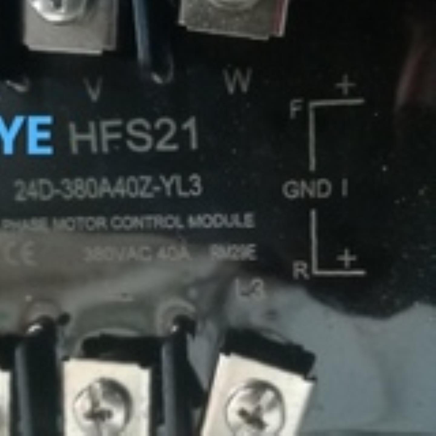 固态继电器HFS21 24D-380A40Z-YL324D-380A10Z-YL3询价