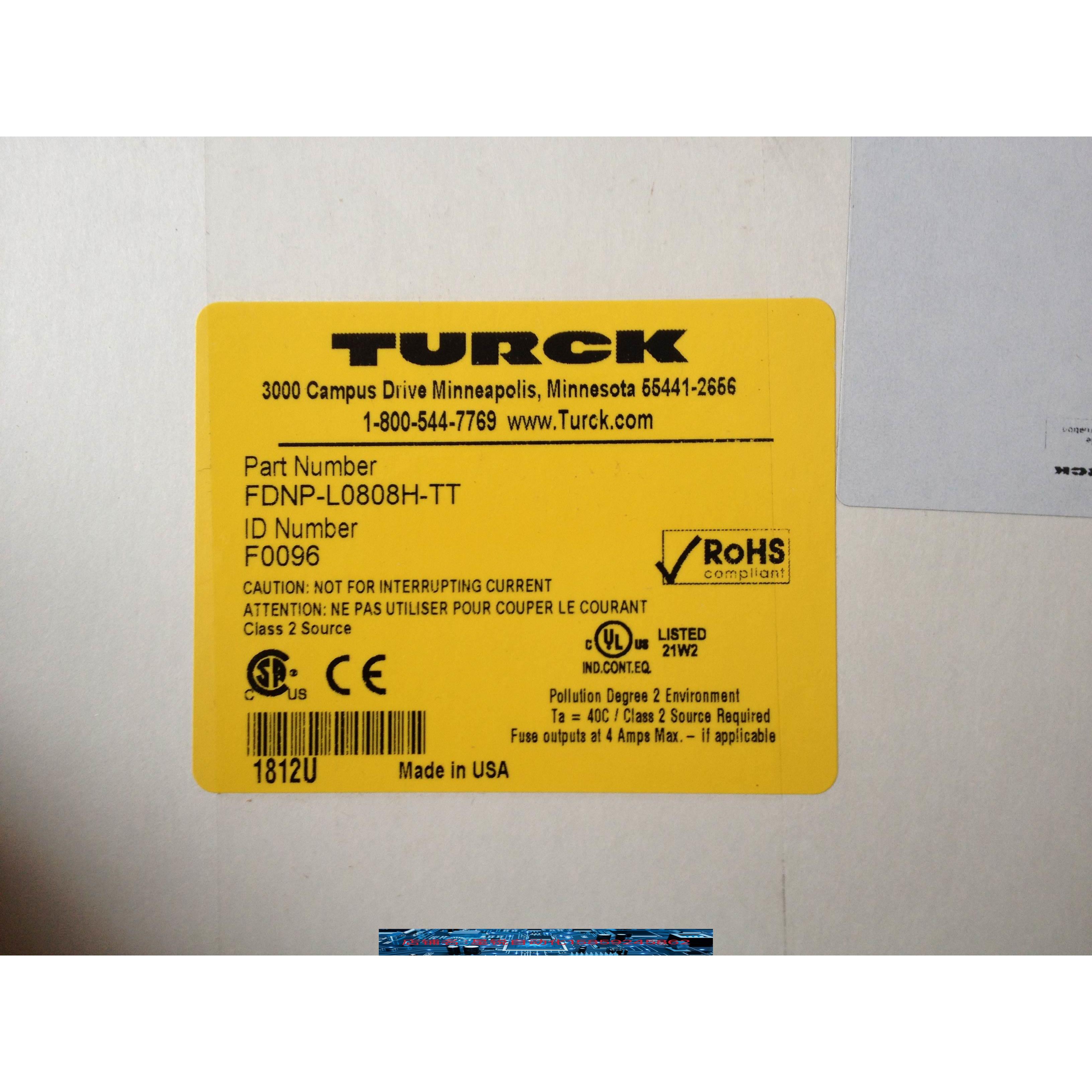 现货图尔克TURCK  模块BL20-2AI-I0420MA 全新原装正品询价