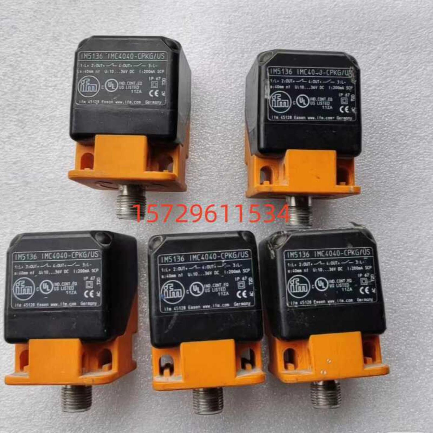 IFM易福门 IM5136 IMC4040-CPKGUS-100-DPA电感式开关原装询价