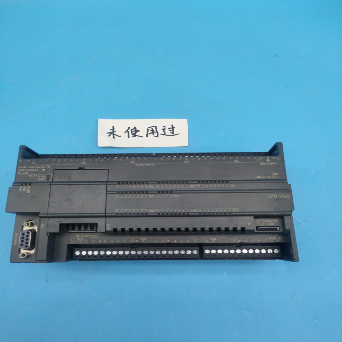 西门子S7-200SMART  CPU 6ES7288-1CR60-0AA0库存未使用过二询价