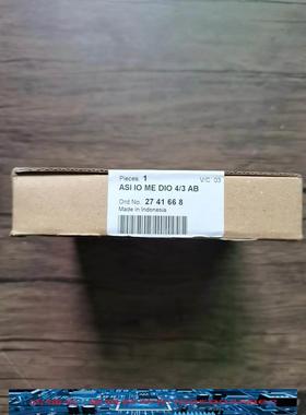 全新原装未拆封 菲尼克斯 2741668 ASI IO ME DIO 43 AB 现货询价