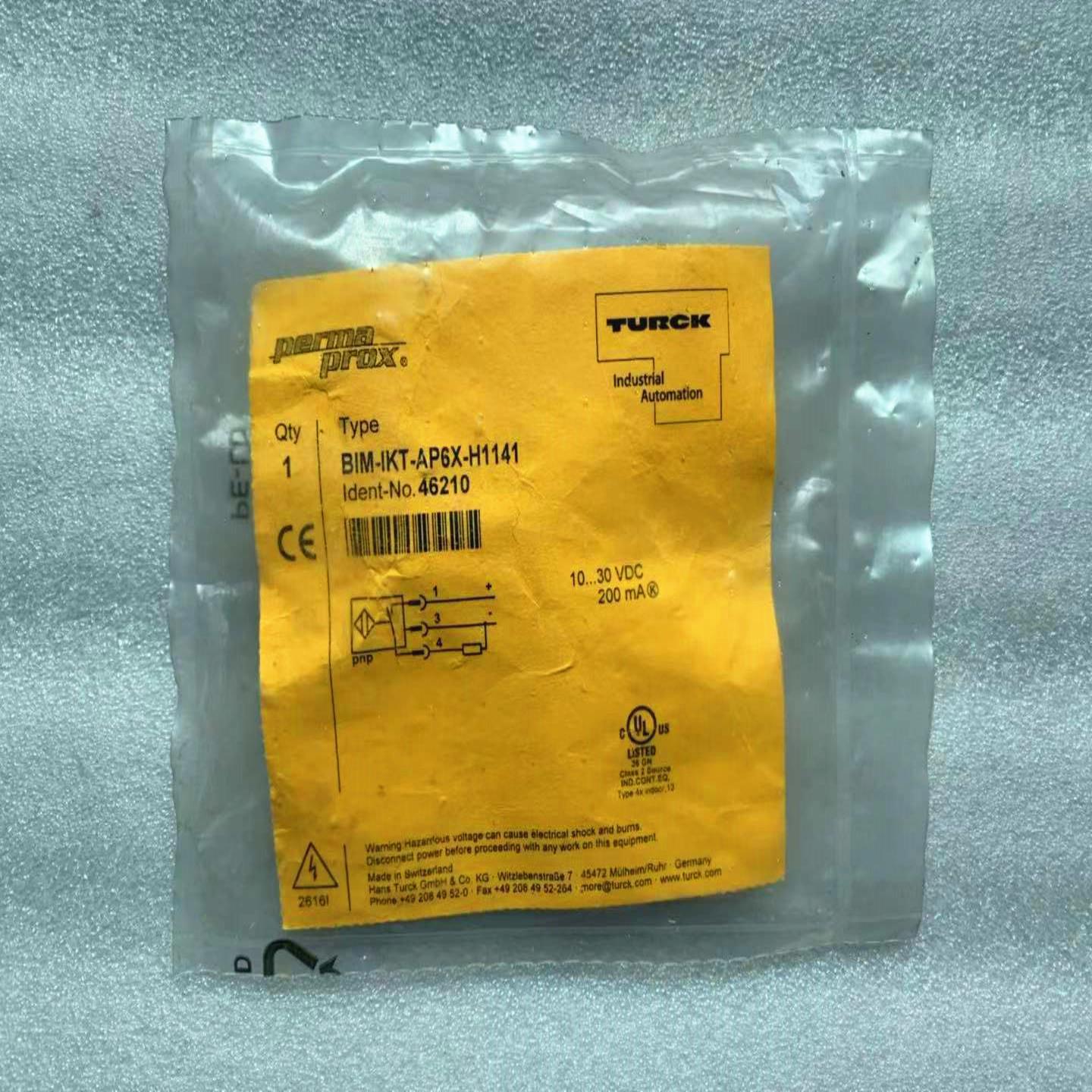 全新 正品 进口图尔克TURCK传感器 BIM-IKT-AP6X-H1141 订4询价