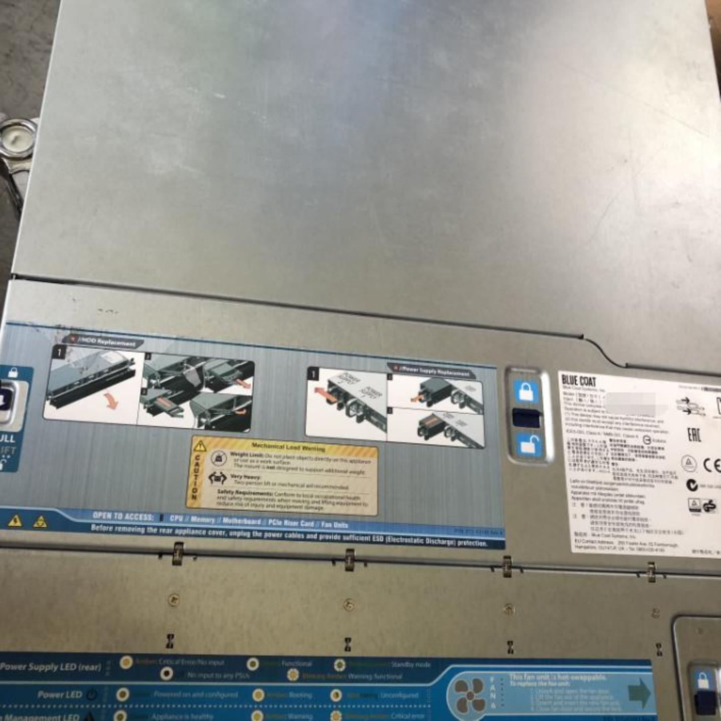 Blue coat ASG-S400-40-U10K BlueCoat 整机 电源询价