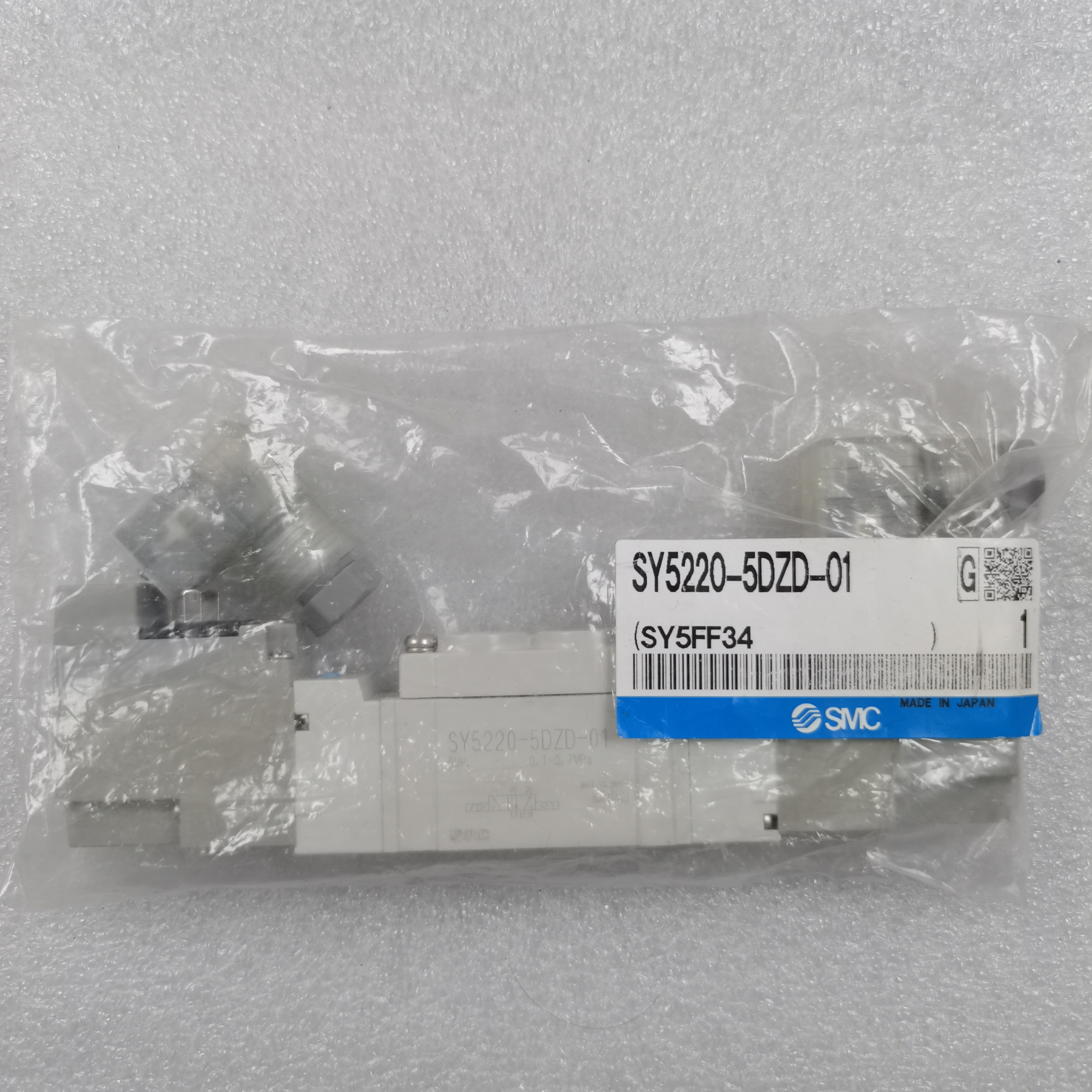 SMC全新原装正品电磁阀SY5220-5DZD-01实物拍摄正品现货实价询价