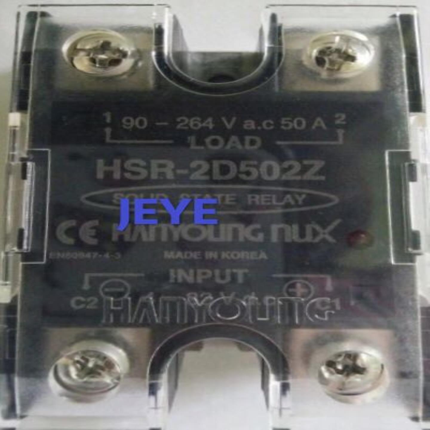 韩荣NUX固态继电器HSR-2D404RHSR-2D104RHSR-2D204RHSR-2D询价