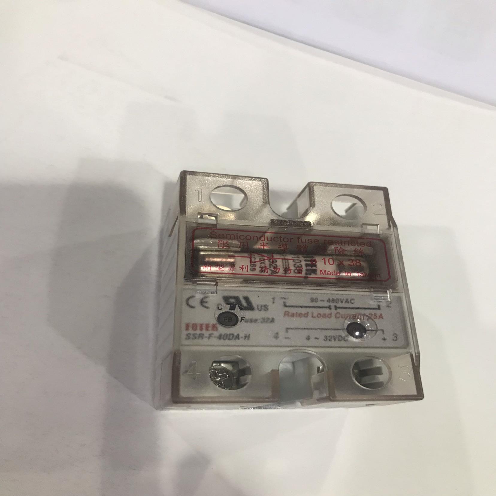 原装全新台湾阳明FOTEK固态继电器SSRF40DAH电子元件质优价廉询价