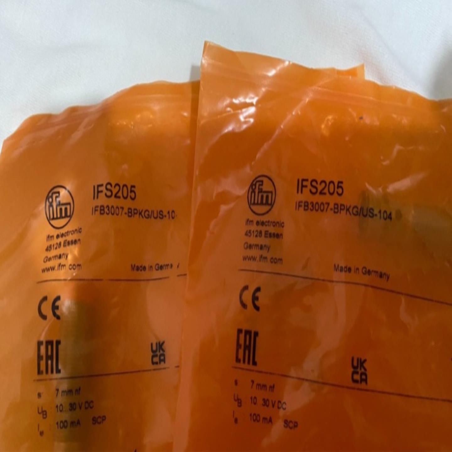 IFS205 IFS244  IFS241  IFW201 易福门接近开关假一赔三询价