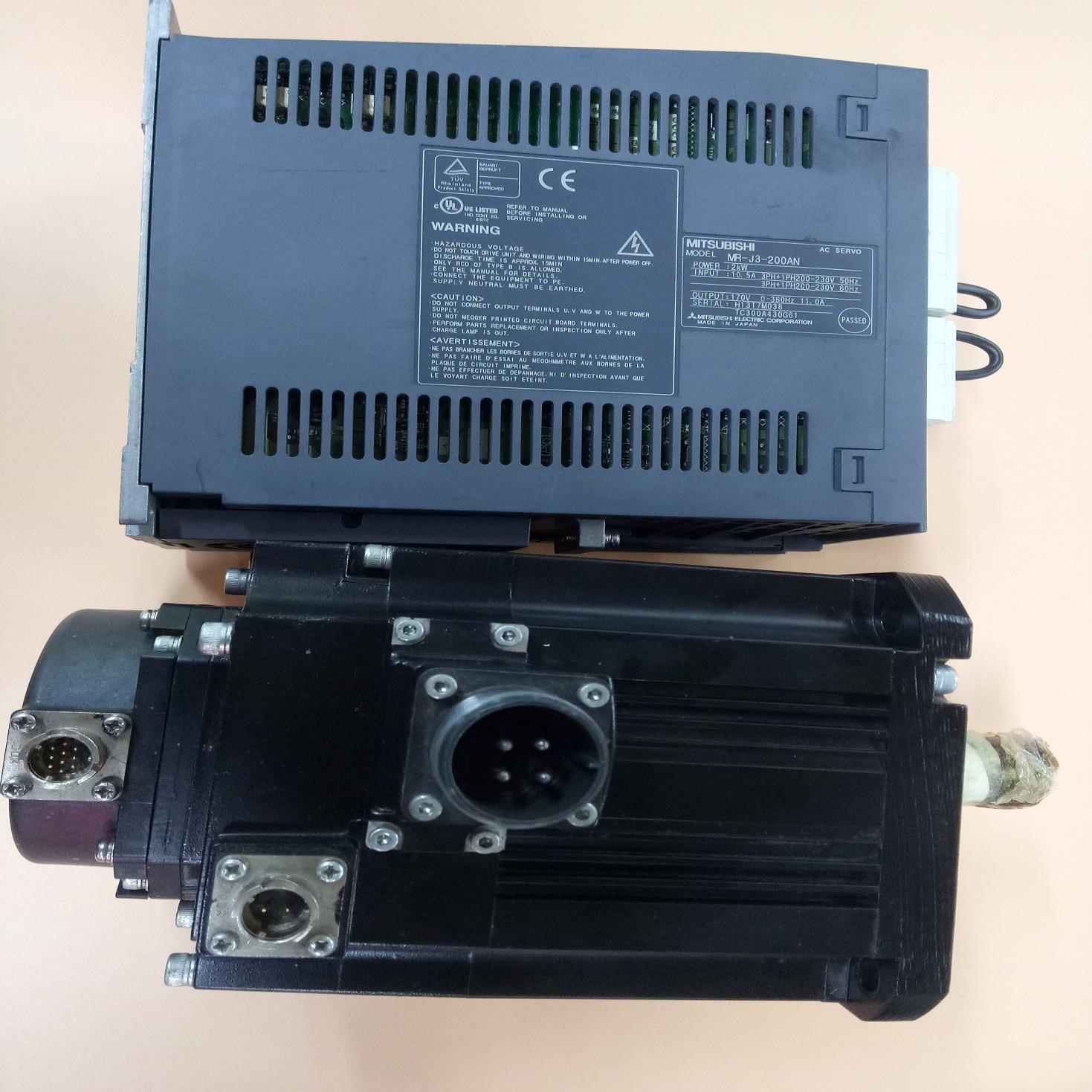 拆机伺服 MR-J3--200AN J3-100A 1HF-SP152B询价