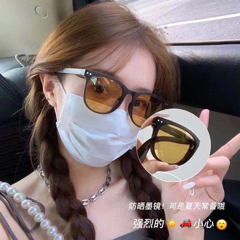 男士潮款夜视开车驾驶专用折叠超轻墨镜，出游逛街驾驶必备-第4张图片-提都小院