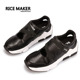 镂空透气头层牛皮休闲凉爽运动潮鞋 热米RICE MAKER新品 MD底
