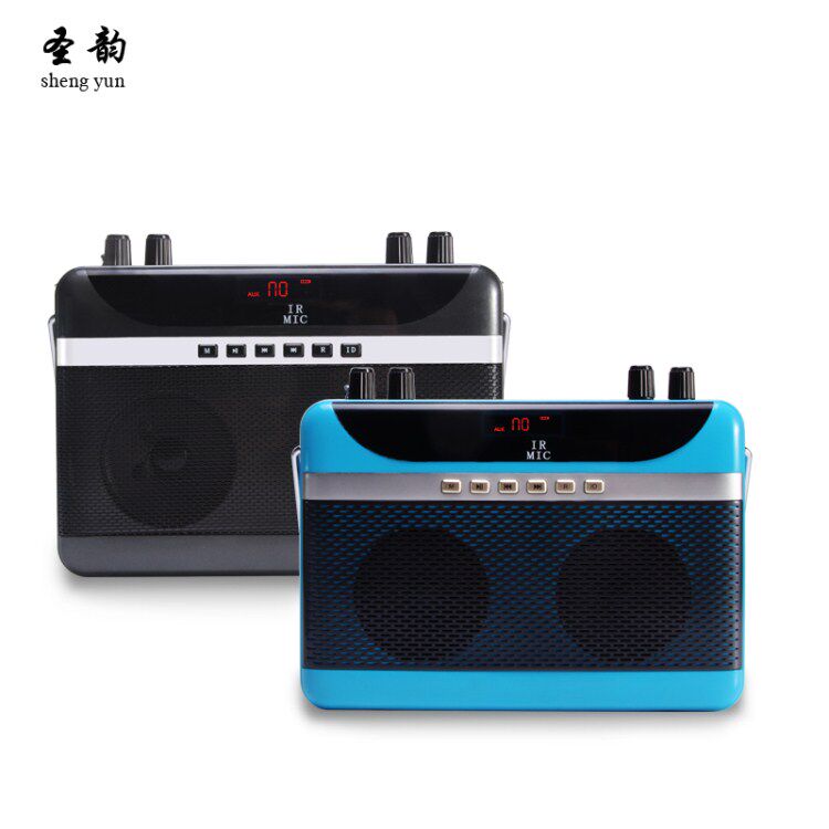 圣韵 V8082.4G无线扩音器乐器大功率音响伴奏二胡扩音多功能录音