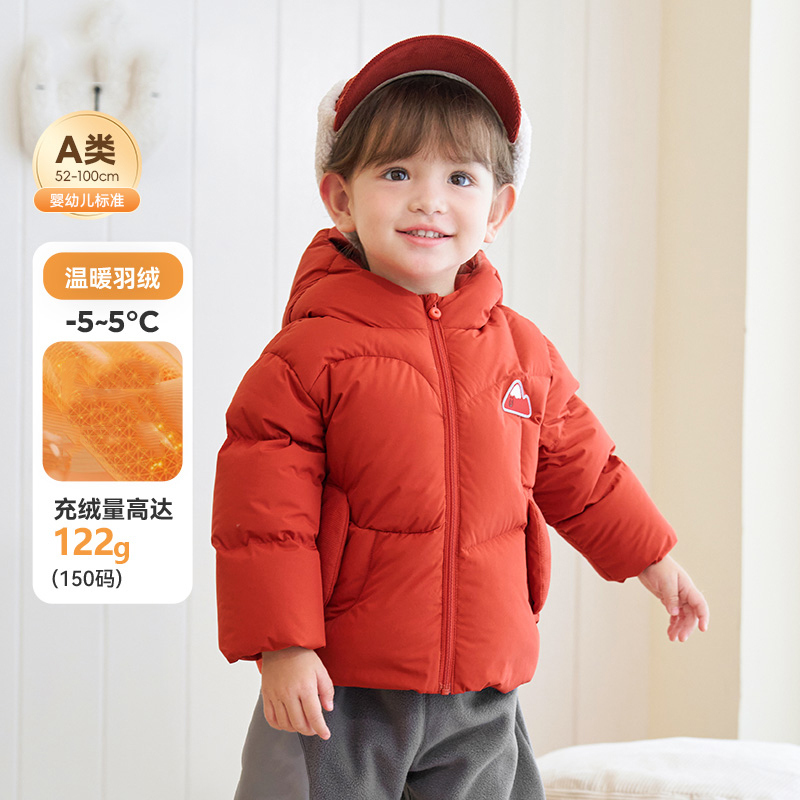 【鹅绒】儿童羽绒服2025新款男女童冬季保暖上衣宝宝洋气婴儿外套