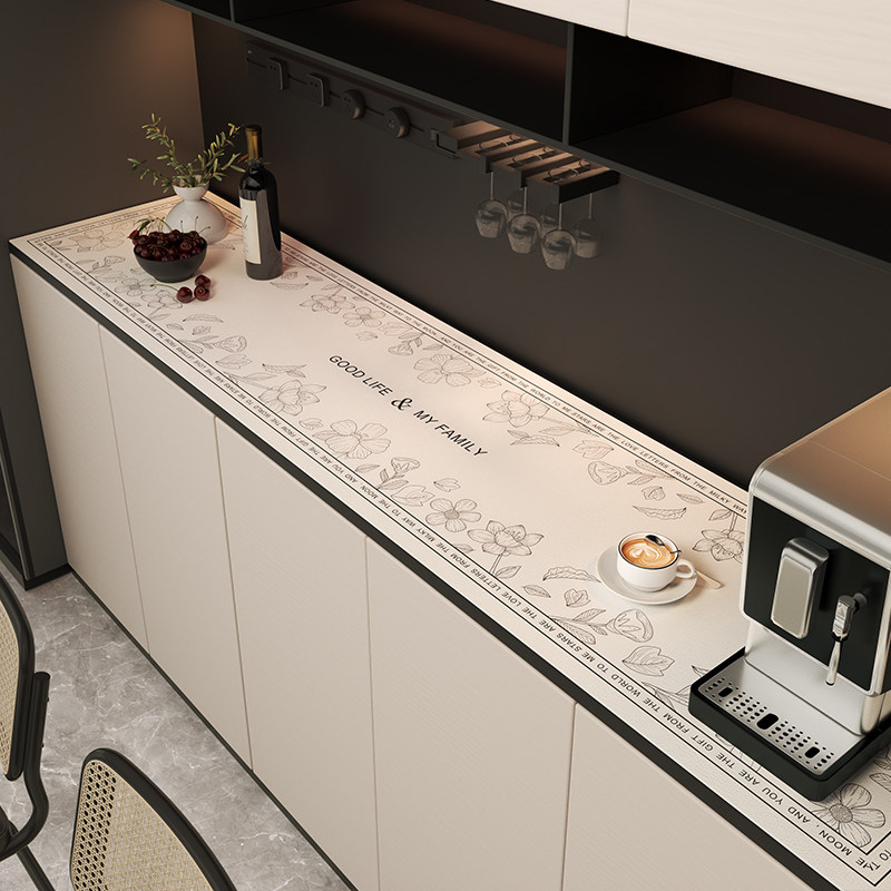 餐边柜法式桌垫防污防刮桌布高级感鞋柜垫玄关柜电视柜台面保护垫,居家布艺,桌布,淘宝优惠券,粉丝福利购,淘宝优惠卷