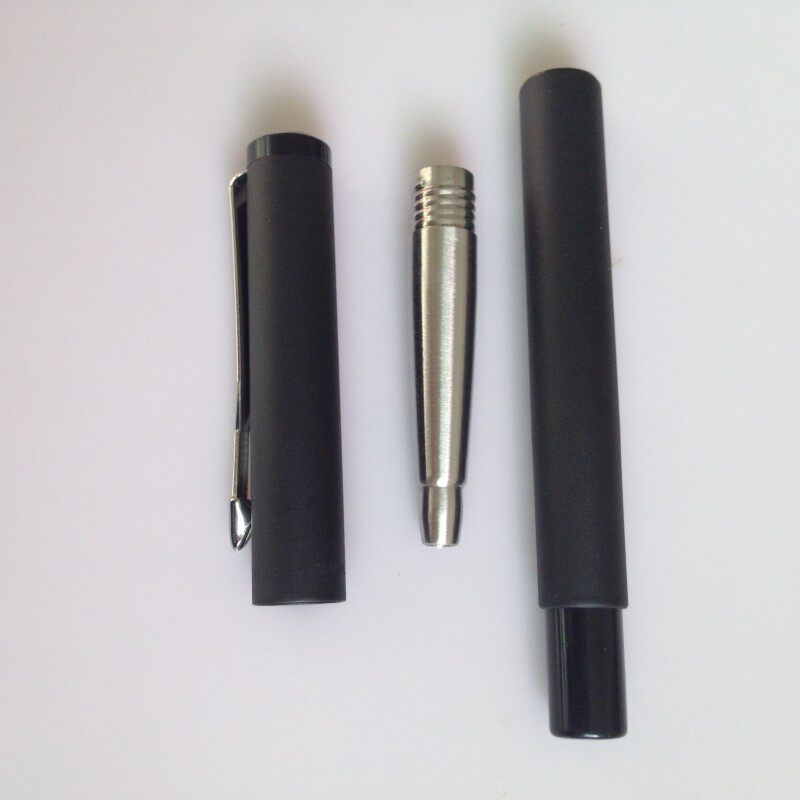 PARKER WEIYA 강철 막대 볼 볼펜 무광택 검정색 금속 구리 막대 빨간색 접착제 막대 강철 막대 서명 물 펜