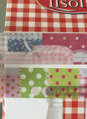 韩国正品Trust My Vibe 美纹花纹手帐贴纸质胶带fruit fabric mt