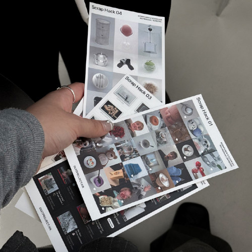 韩国正品duitproject ins欧美风摄影照片剪贴素材手账装饰贴纸1张