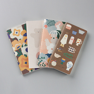 韩国正品Circusboyband线条手拿笔记本便携记事横线本CBB Note 07