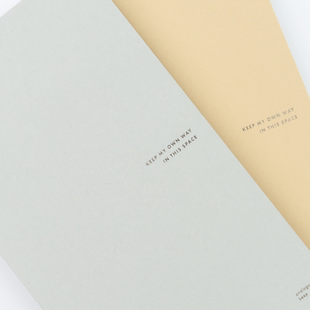 韩国正品ANALOG KEEPER 1年/6个月空间万年历日记本月周计划网格