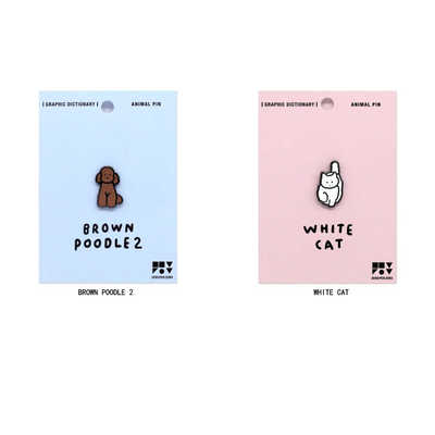 ZEROPERZERO动物金属徽章胸针