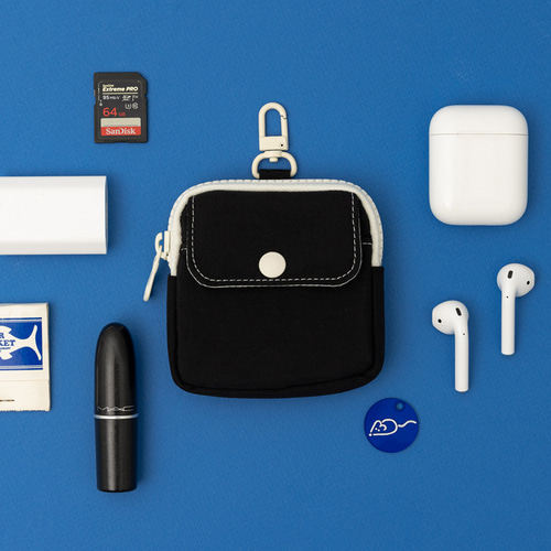 韩国正品livework迷你耳机零钱卡包化妆包钥匙口红唇膏收纳包挂件