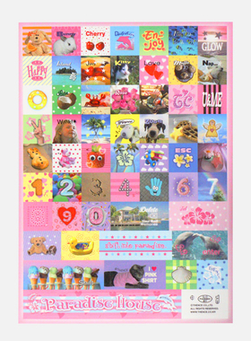 韩国正品thence 手帐数码咕卡可爱键盘装饰贴纸Keyboard Sticker