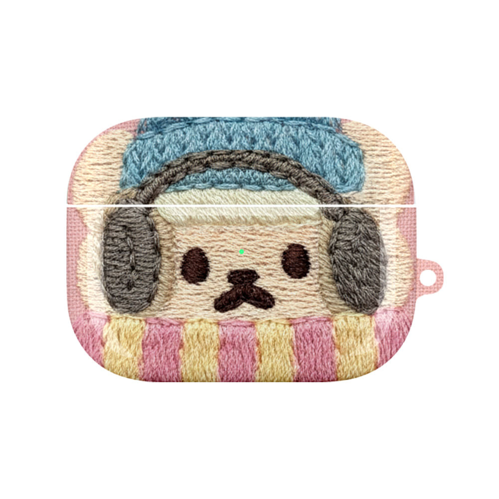 韩国正品MAZZZZY airPodspro2/4针织小熊苹果无线蓝牙耳机保护套
