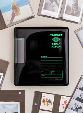 韩国正品2nul 高适配度活页名片册相册相簿HOBBYIST SCRAP ALBUM