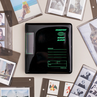 韩国正品2nul 高适配度活页名片册相册相簿HOBBYIST SCRAP ALBUM