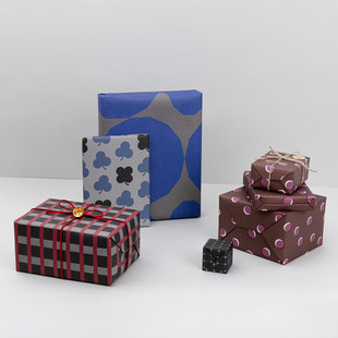 韩国正品live work 艺术拼贴DIY礼物包装纸包书PATTERN PAPER SET