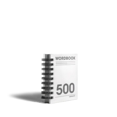 韩国正品motemote 500英语单词线圈词汇本学习记忆手拿本WORDBOOK
