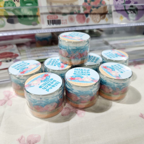 韩国正品frizzle frienzs 蝴蝶结花朵装饰贴纸美纹手帐纸质胶带