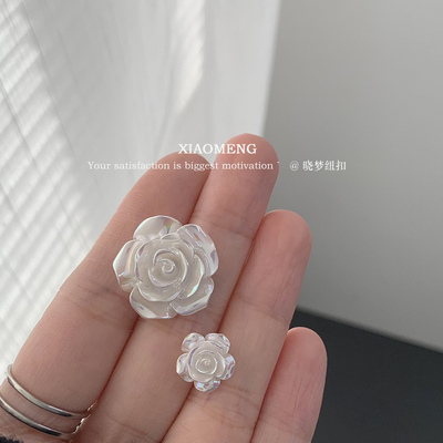 晓梦纽扣开衫外套衬衫扣子精致