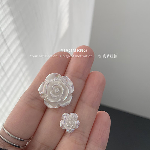 晓梦纽扣开衫外套衬衫扣子精致