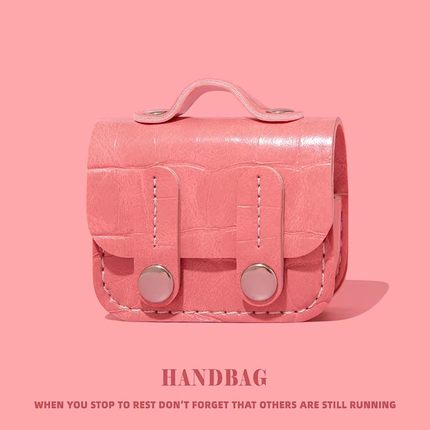 适用airpods4保护壳airpodspro3保护套airpodpro2耳机壳airpord3pro蓝牙airpord4苹果ipods四代粉色鳄鱼皮纹