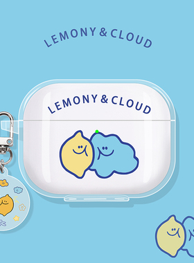 适用倍思m3s保护套w04耳机壳mc1pro蓝牙bc1耳机套bs2lite保护壳mp1/wm02/as01/m2s/bs1nc/bp1/e3/e10可爱柠檬