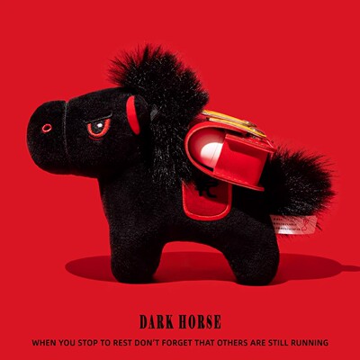 适用华为freeclip2保护套freebudspro5耳机壳freebuds7i/6i蓝牙freebudsse2代se3耳夹式pro4e毛绒arc马年小马